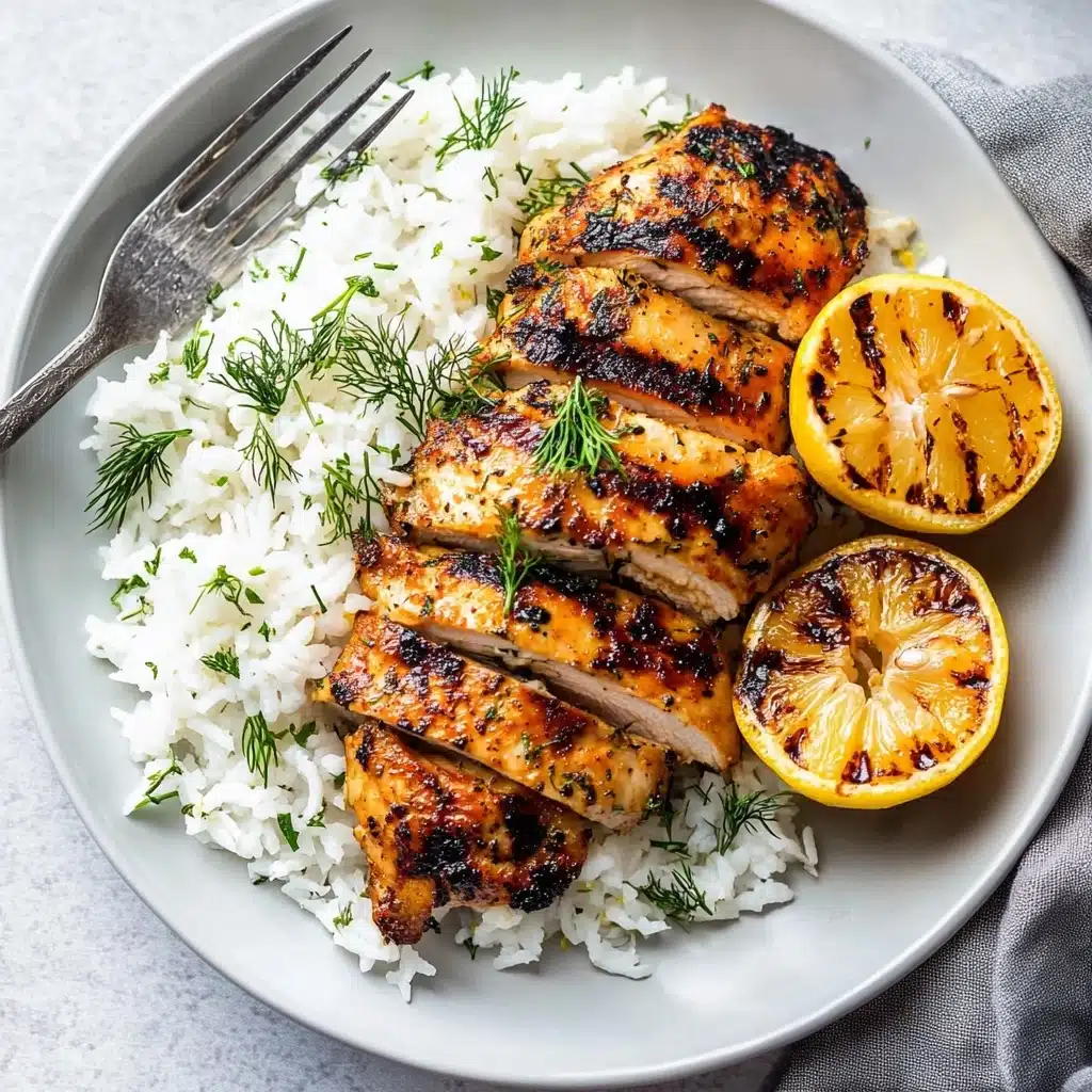 Grilled Tahini Chicken Recipe - Recipe Image