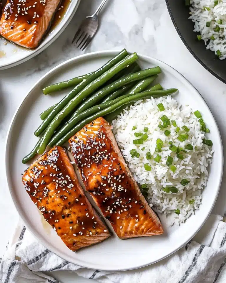 Gochujang Glazed Salmon Recipe