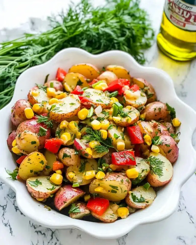 Roasted Corn and Potato Salad Recipe