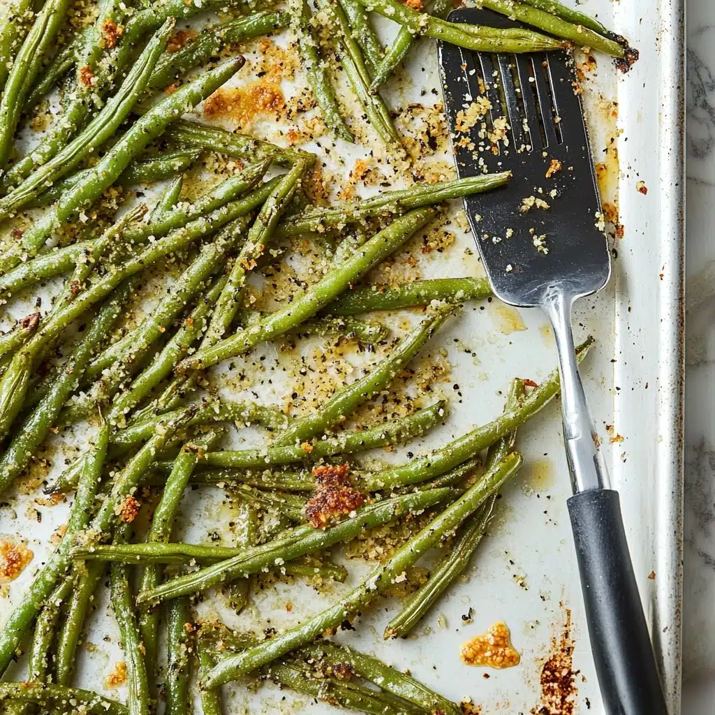 Parmesan Roasted Green Beans Recipe - Recipe Image