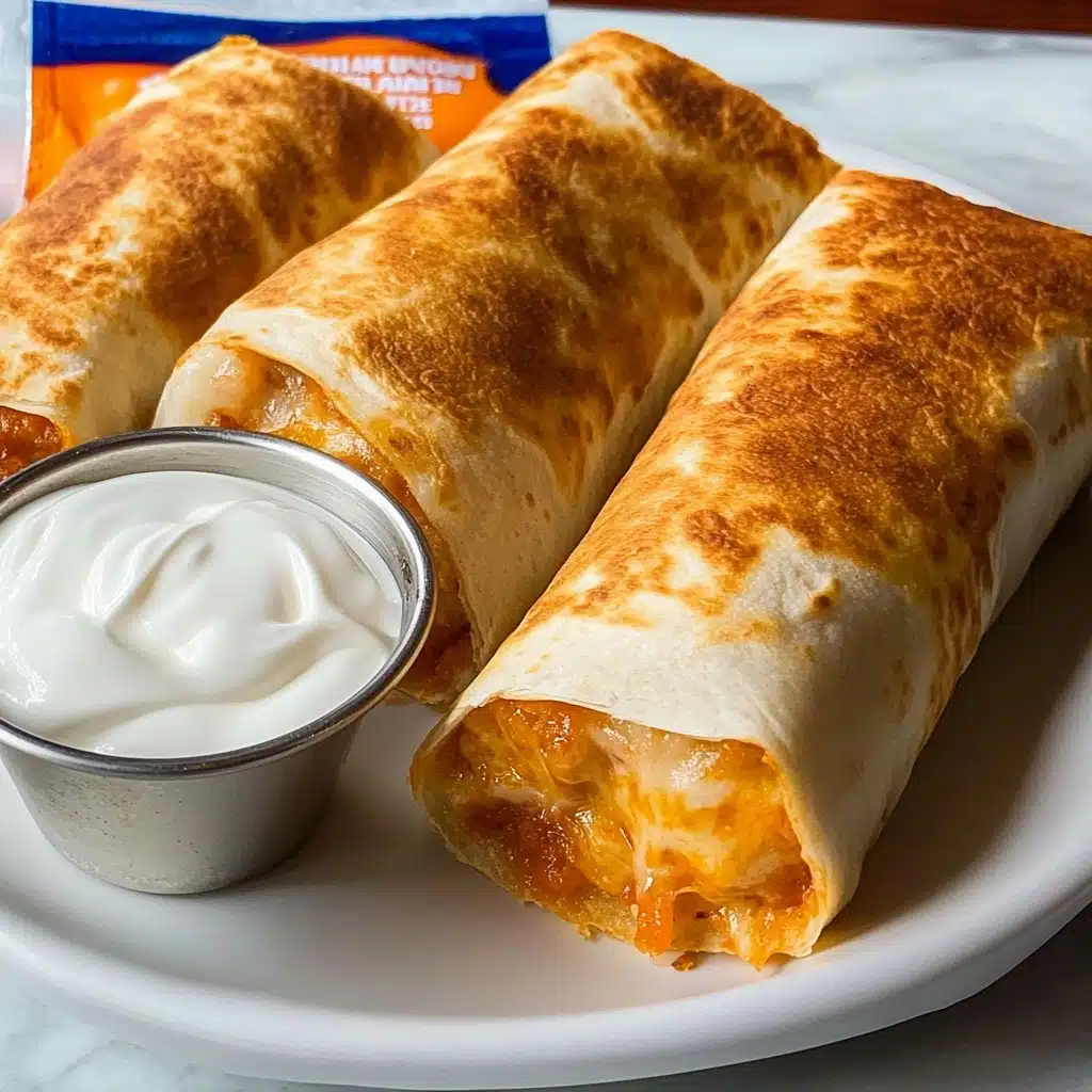 Copycat Taco Bell Grilled Cheese Burritos Recipe - Recipe Image