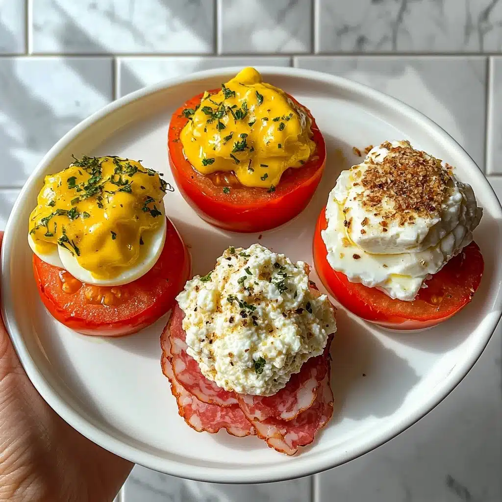 Heirloom Tomato Flight Recipe - Recipe Image