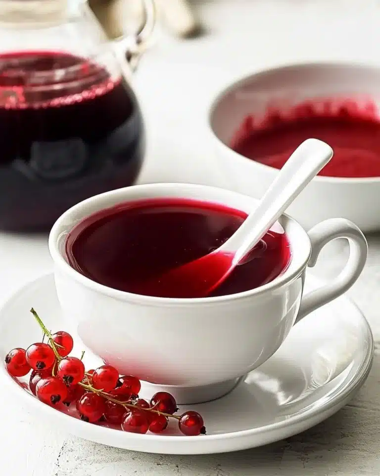 Easy Redcurrant Sauce Recipe