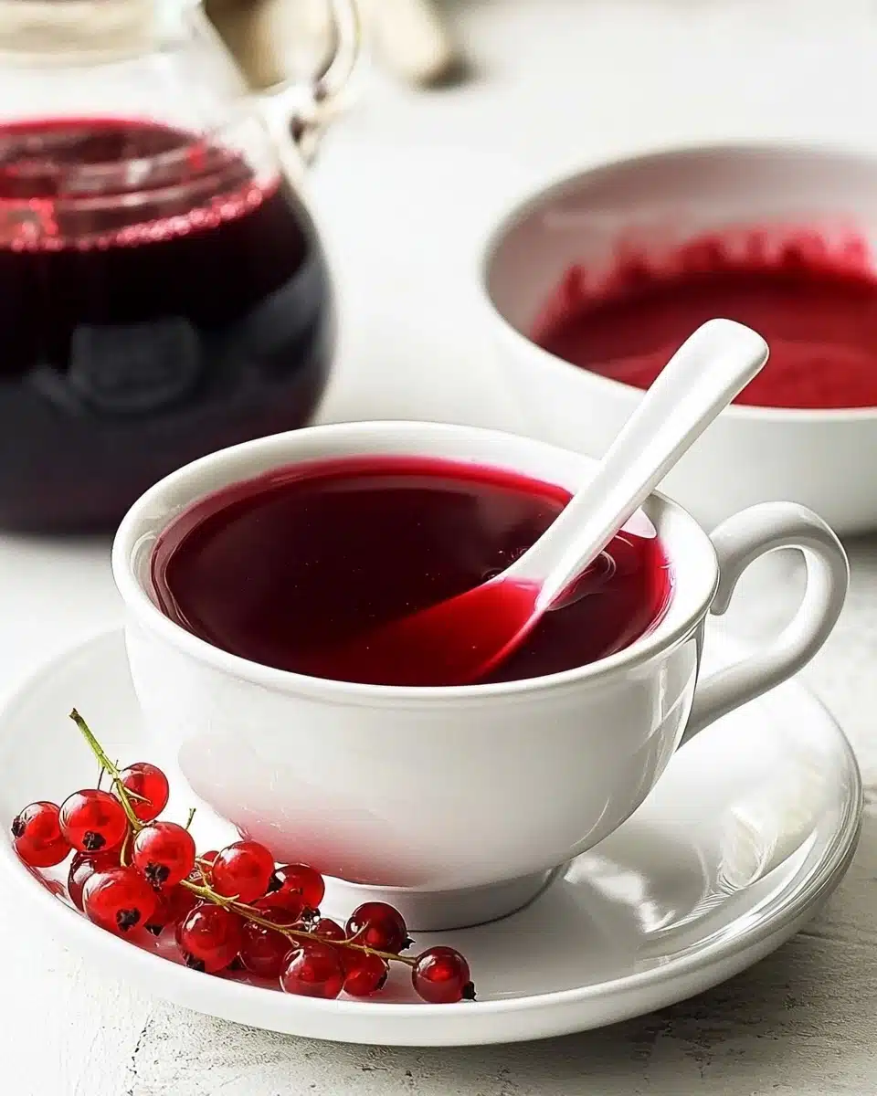 Easy Redcurrant Sauce Recipe