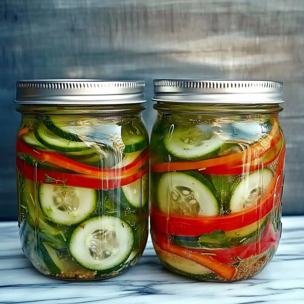 Sweet and Spicy Refrigerator Pickles Recipe - Recipe Image