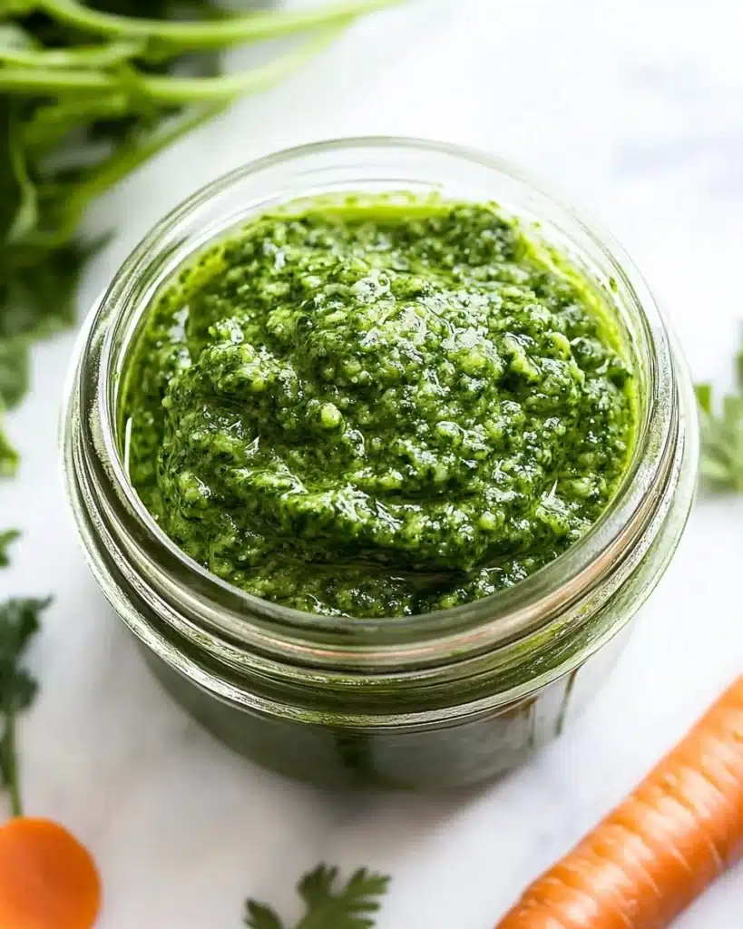 Carrot Top Pesto Recipe