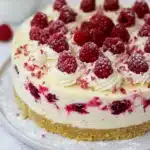White Chocolate and Raspberry Cheesecake Recipe