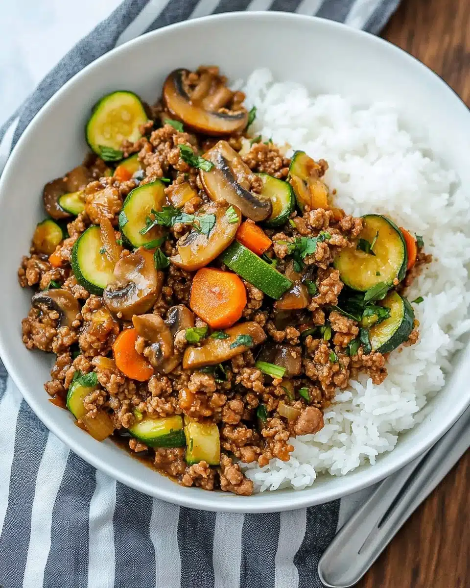 Ground Beef Stir Fry Recipe