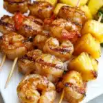 Grilled Jerk Shrimp and Pineapple Skewers Recipe