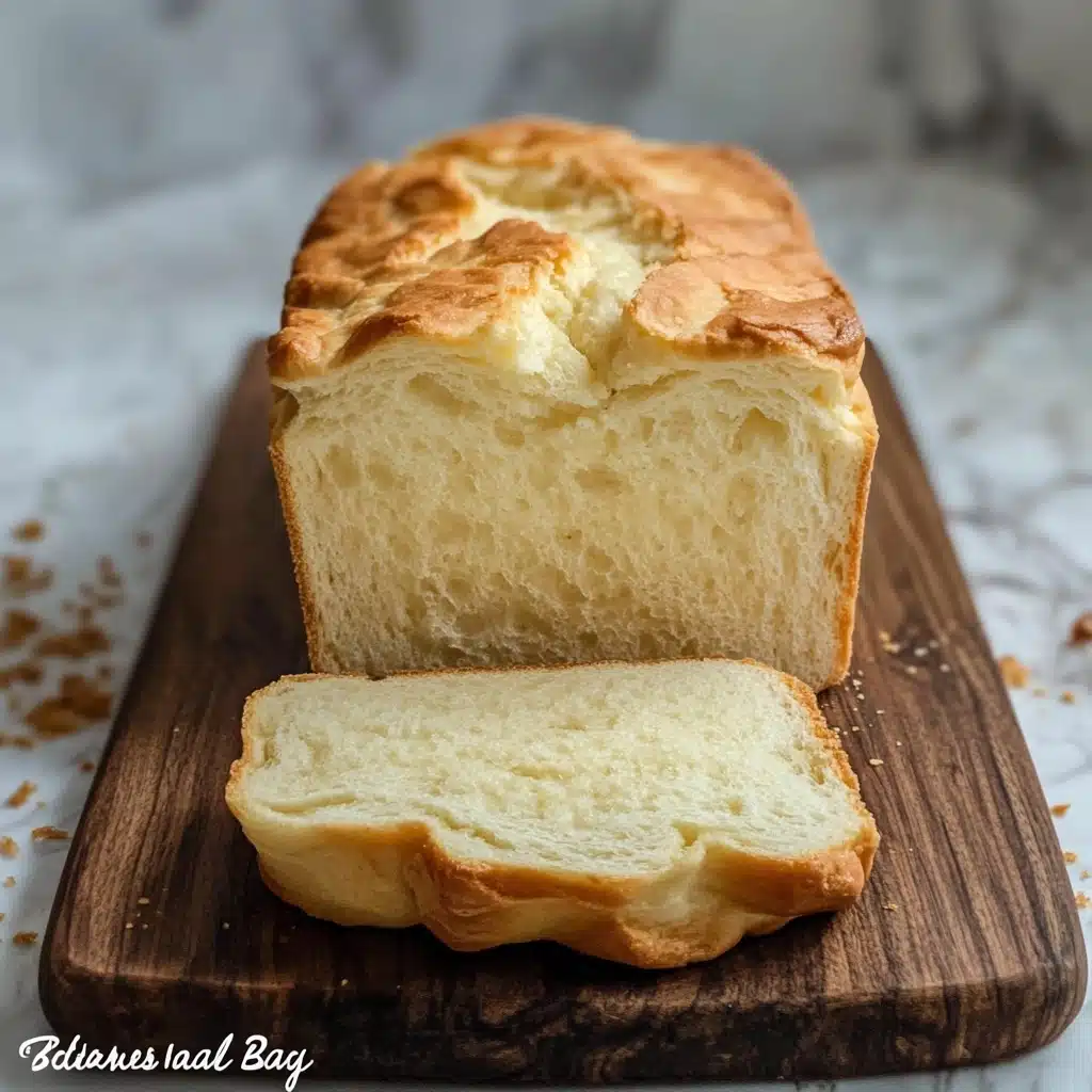 Keto Low Carb Cloud Bread Loaf Recipe - Recipe Image