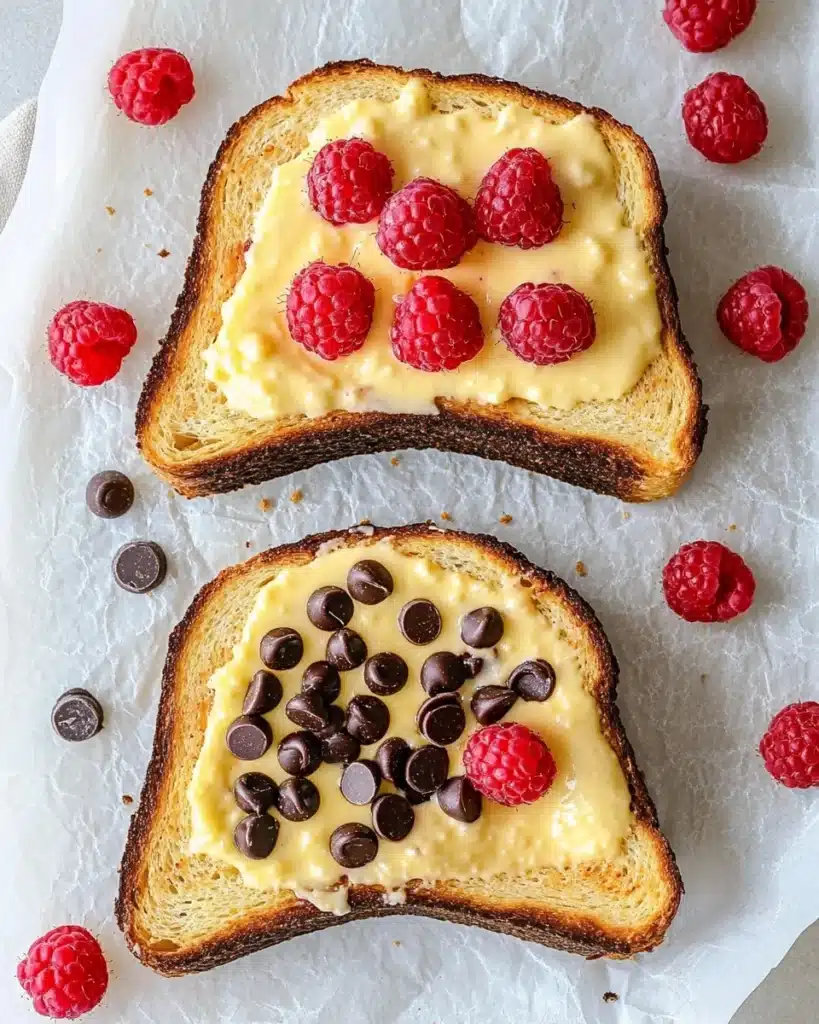 Custard Yogurt Toast Recipe