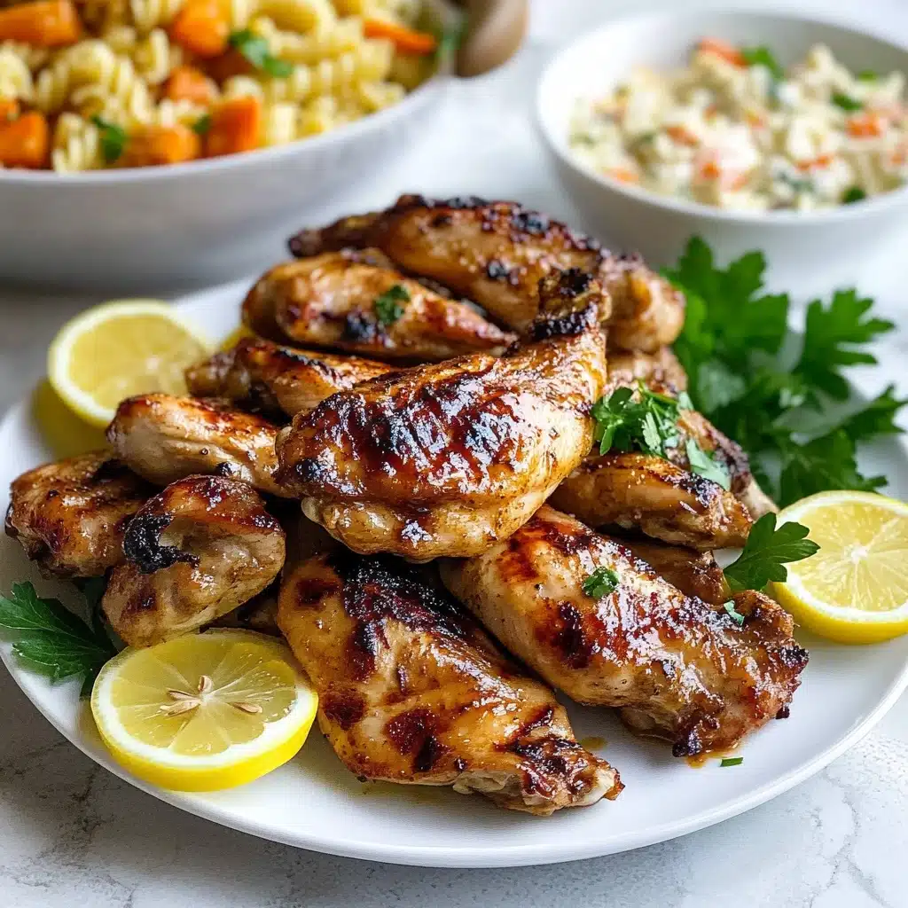 Spicy Grilled Chicken Wings Recipe - Recipe Image
