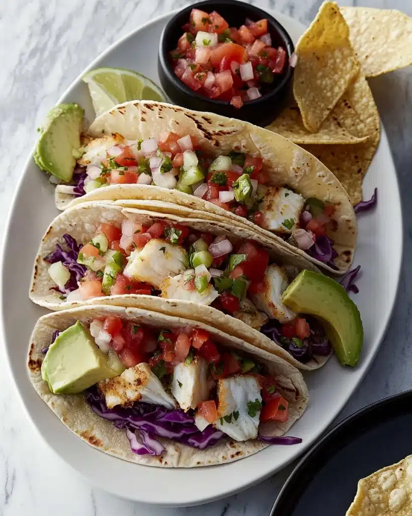 Grilled Mahi Mahi Fish Tacos Recipe