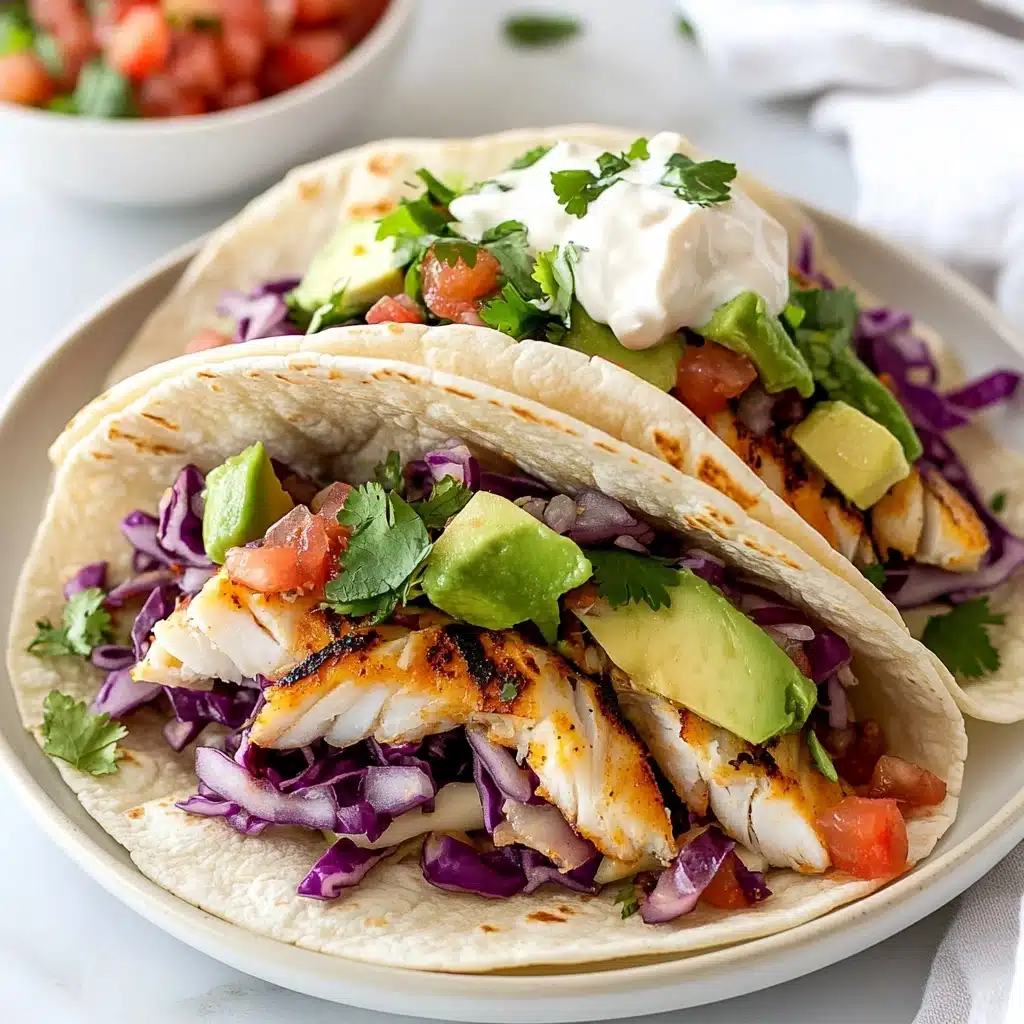 Grilled Mahi Mahi Fish Tacos Recipe - Recipe Image