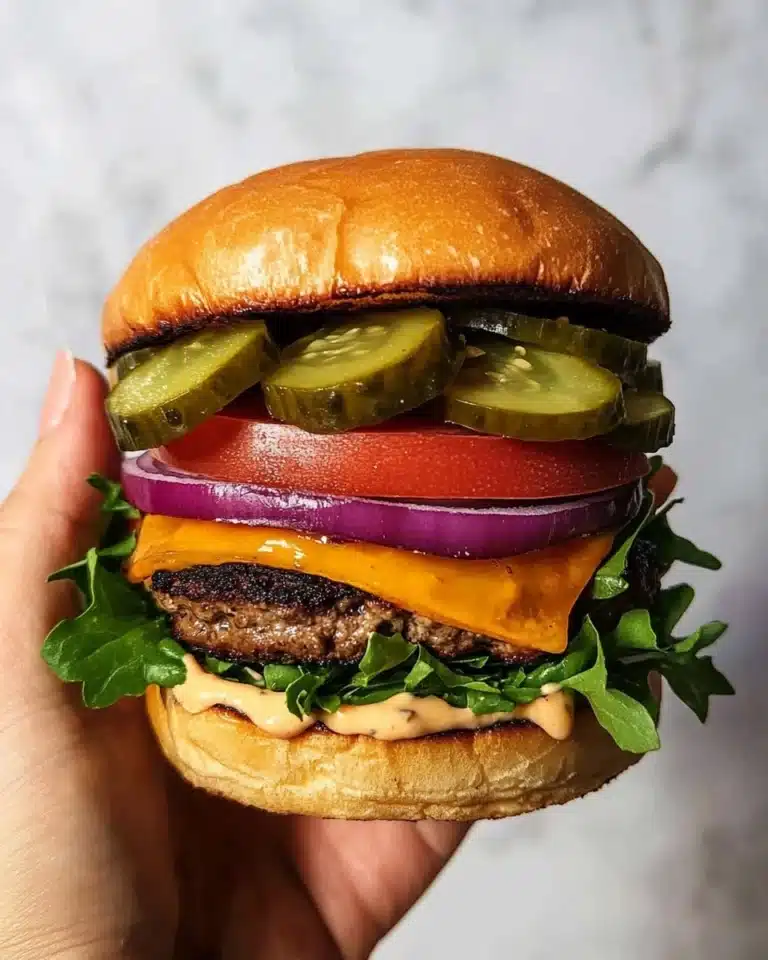 Epic Portobello Mushroom Burger Recipe
