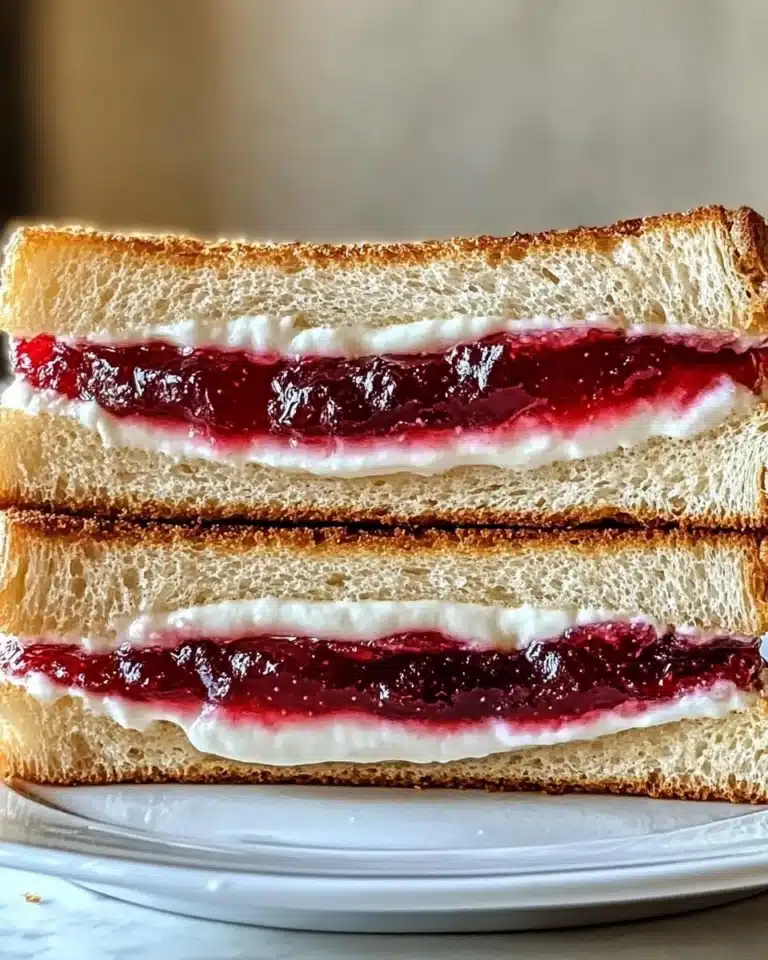 Fried Strawberry Cheesecake Sandwiches Recipe