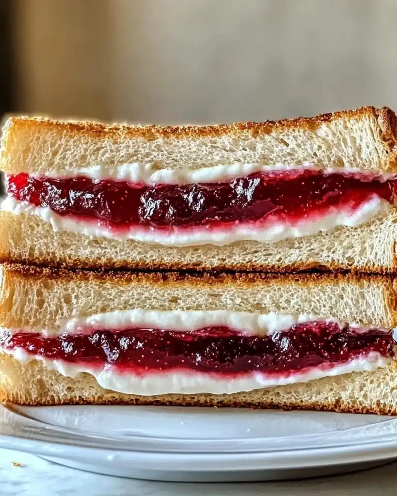 Fried Strawberry Cheesecake Sandwiches Recipe