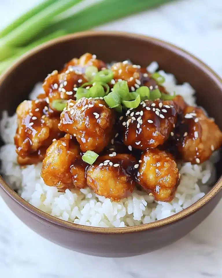 Honey Garlic Crispy Chicken Recipe