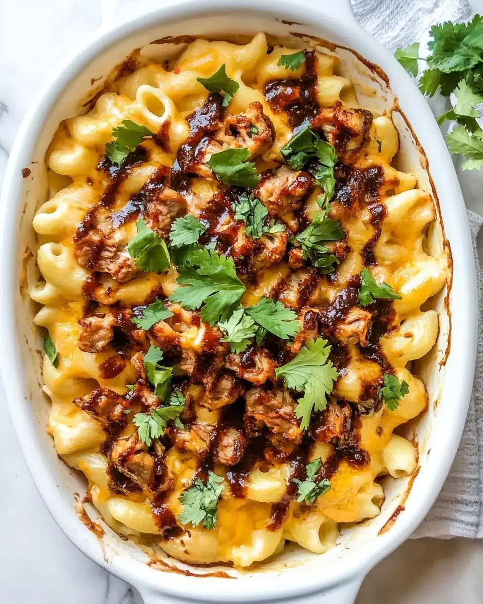 BBQ Chicken Mac and Cheese Recipe