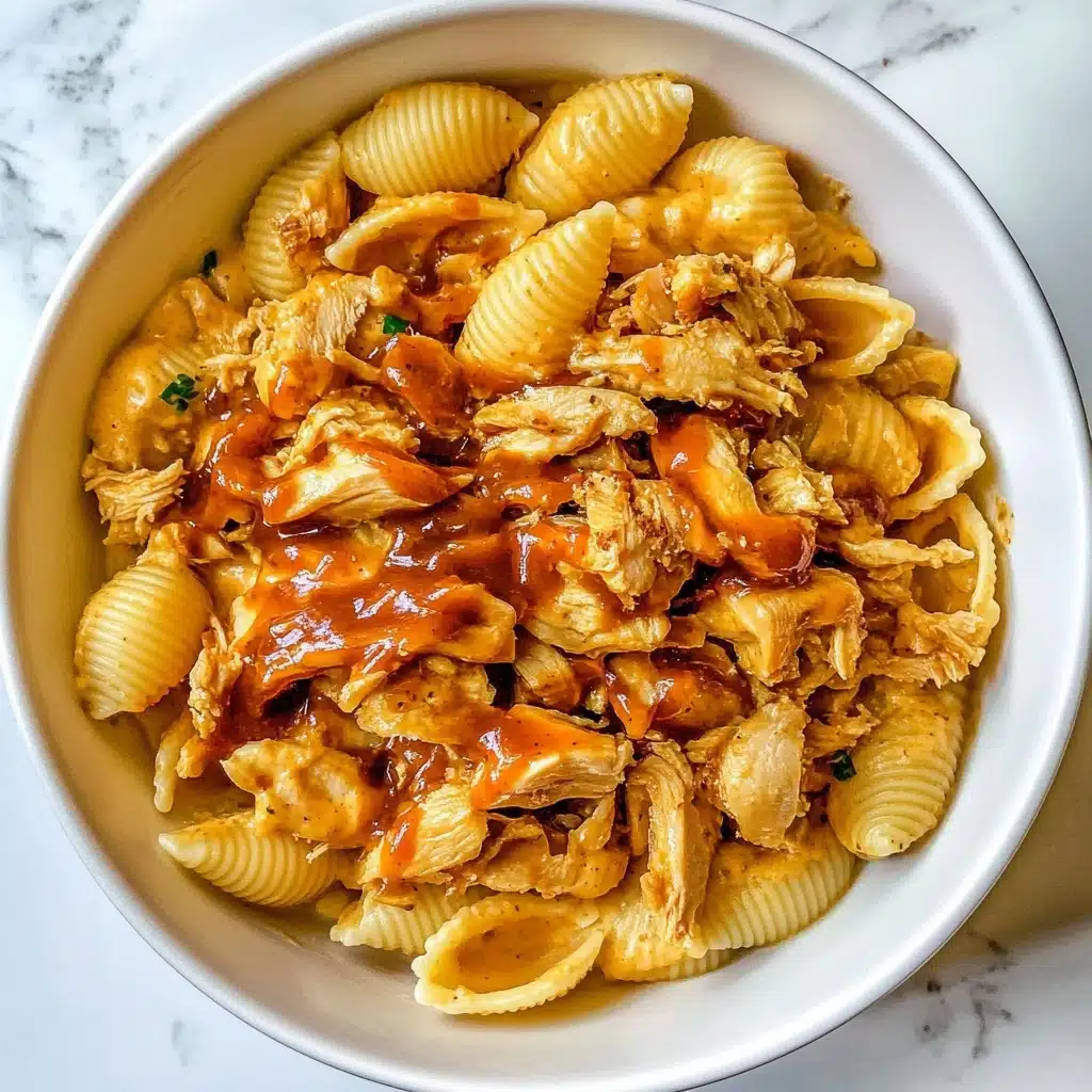 BBQ Chicken Mac and Cheese Recipe - Recipe Image
