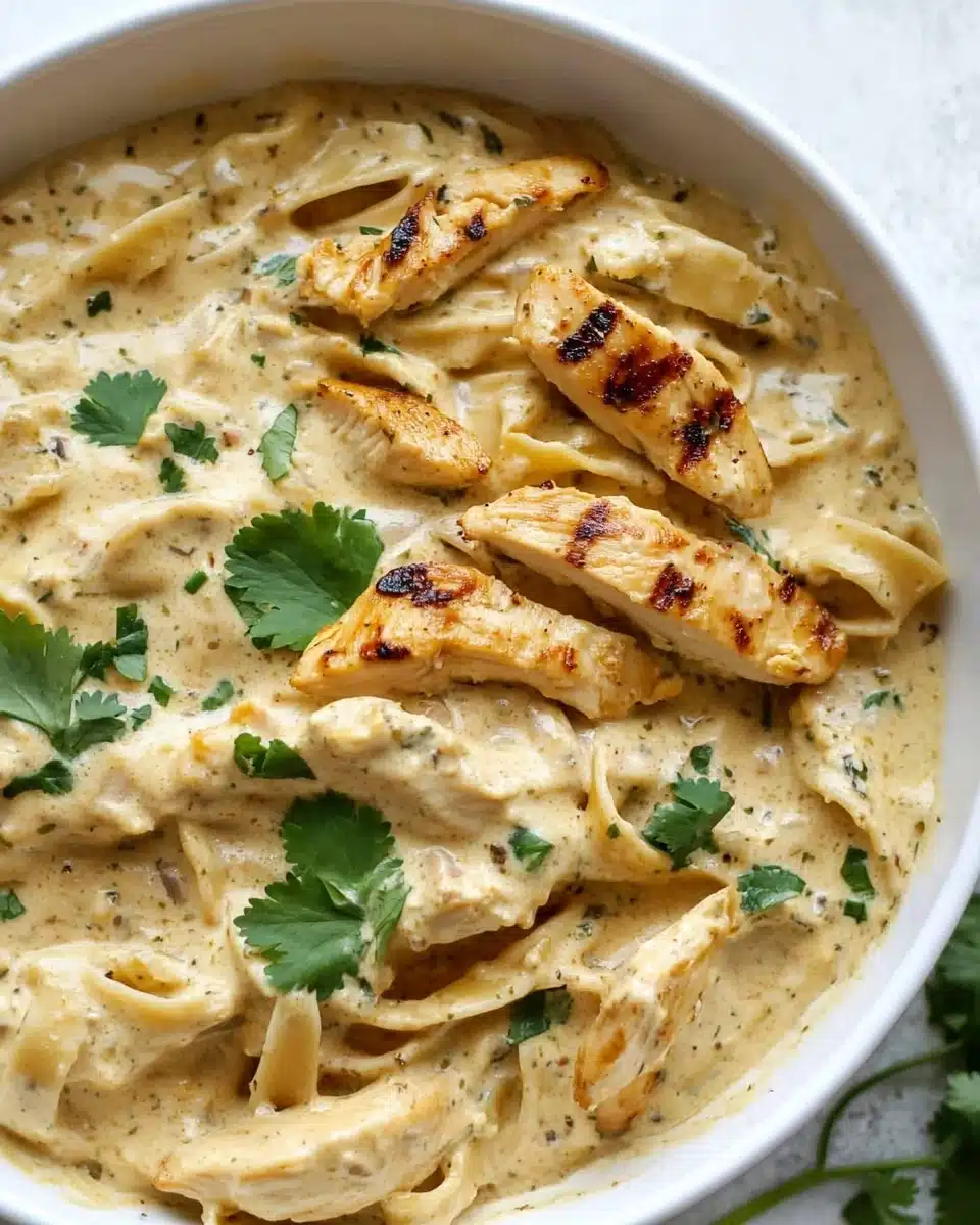 Chicken Garlic Parmesan Pasta Recipe