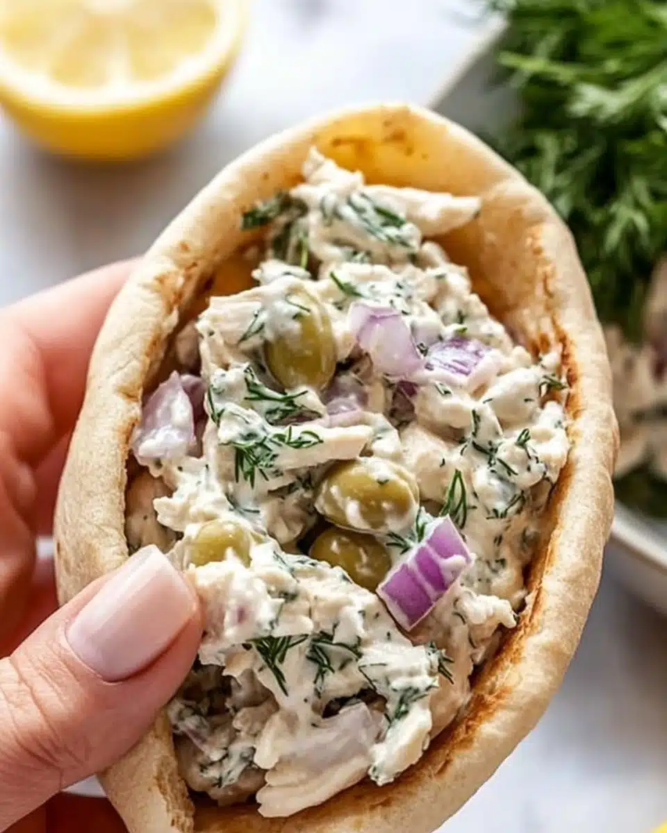 Tzatziki Chicken Salad Recipe