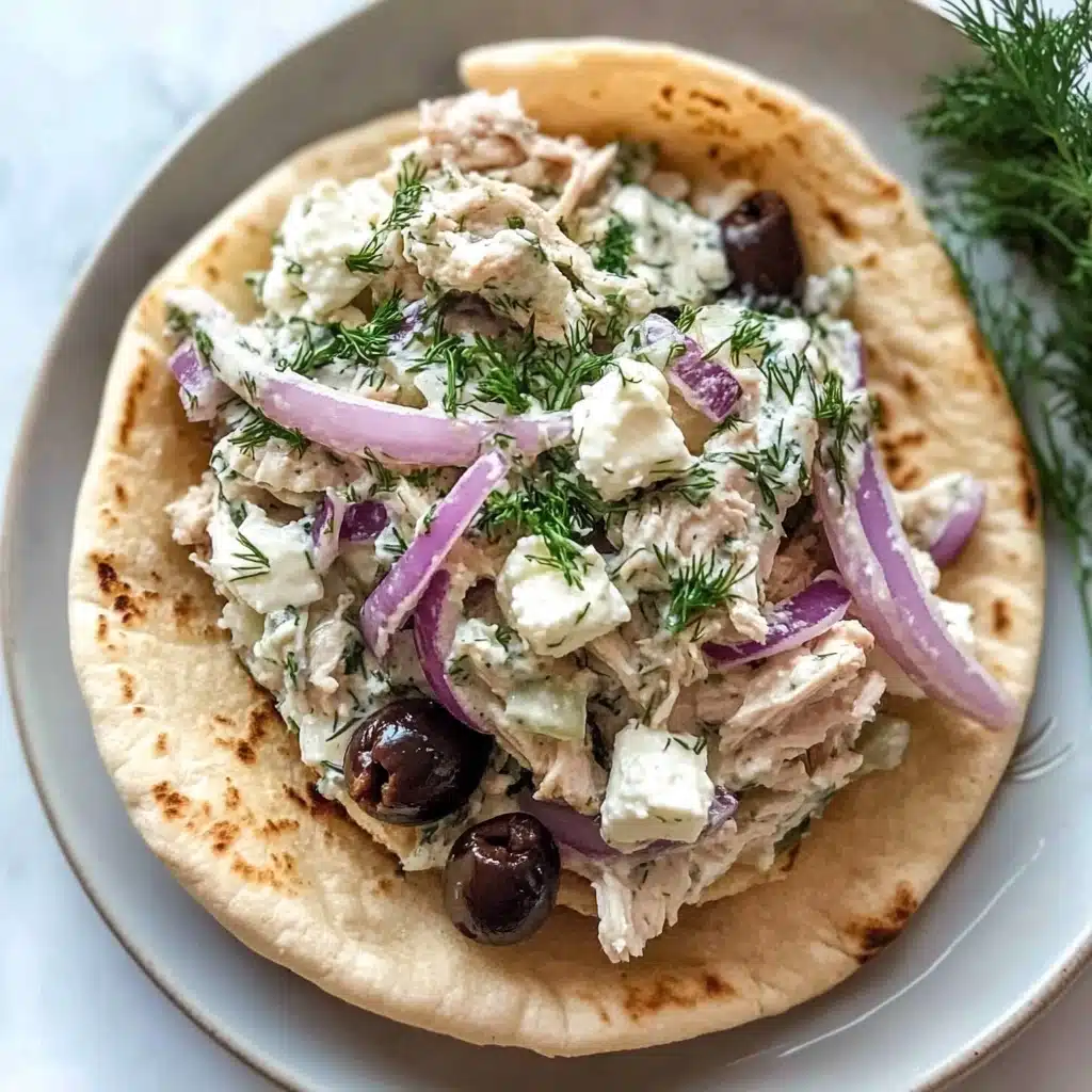 Tzatziki Chicken Salad Recipe - Recipe Image
