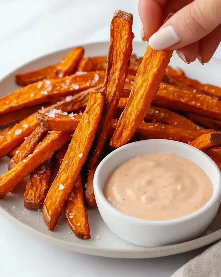 Oven Baked Sweet Potato Fries Recipe