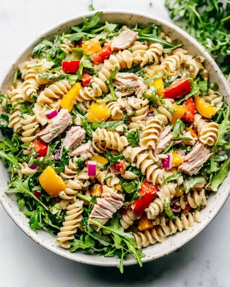 Quick Summer Tuna Pasta Salad Recipe
