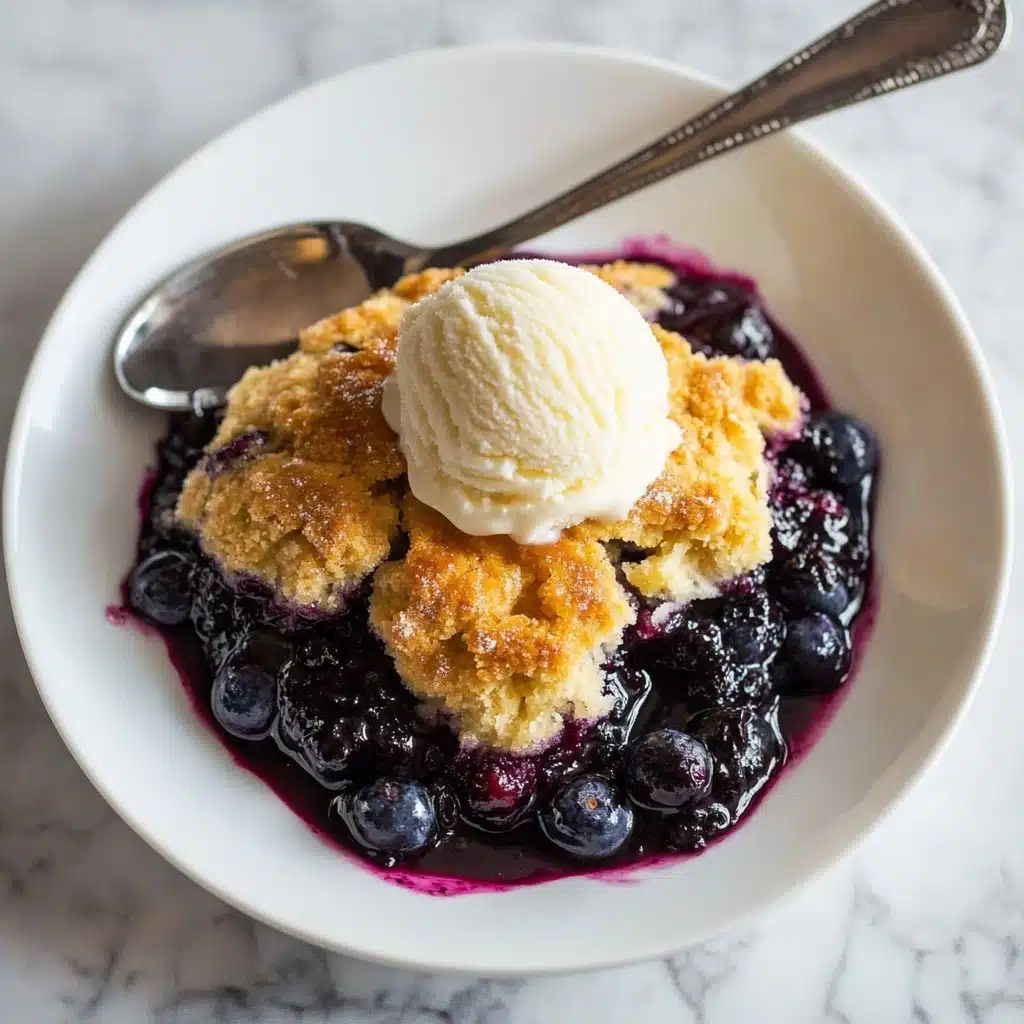 Very Best Blueberry Cobbler Recipe - Recipe Image