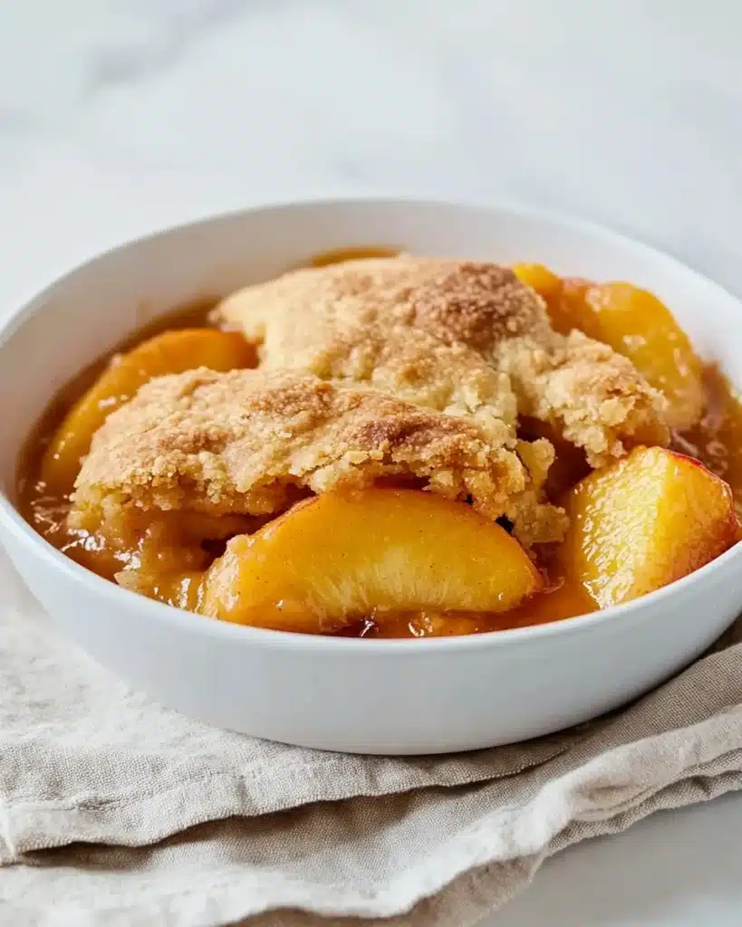 Fresh Southern Peach Cobbler Recipe