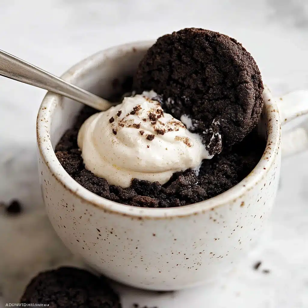Best Oreo Mug Cake Recipe (No Egg) Recipe - Recipe Image