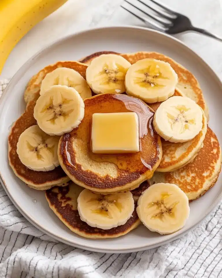 3 Ingredient Banana Pancakes Recipe