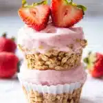3 Ingredient Strawberry Yogurt Bites Recipe