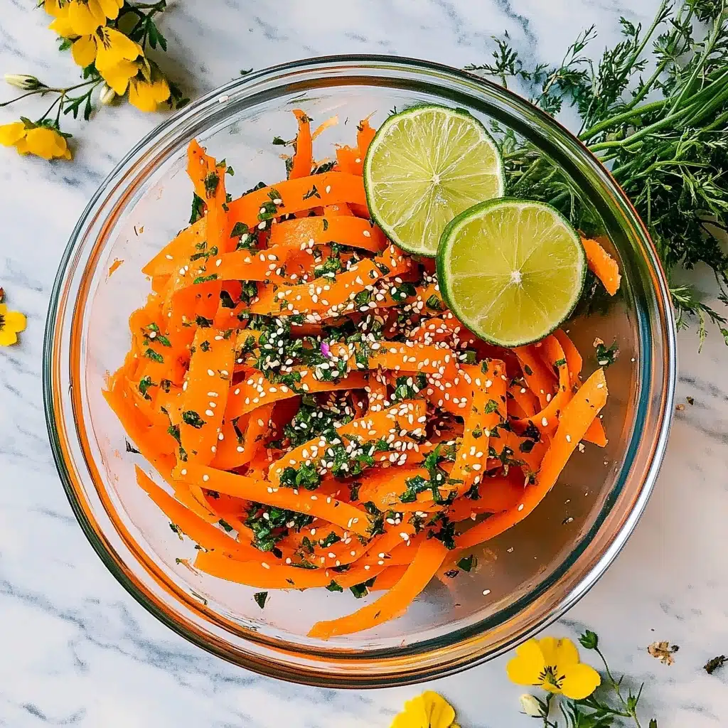 Carrot Ribbon Salad Recipe - Recipe Image