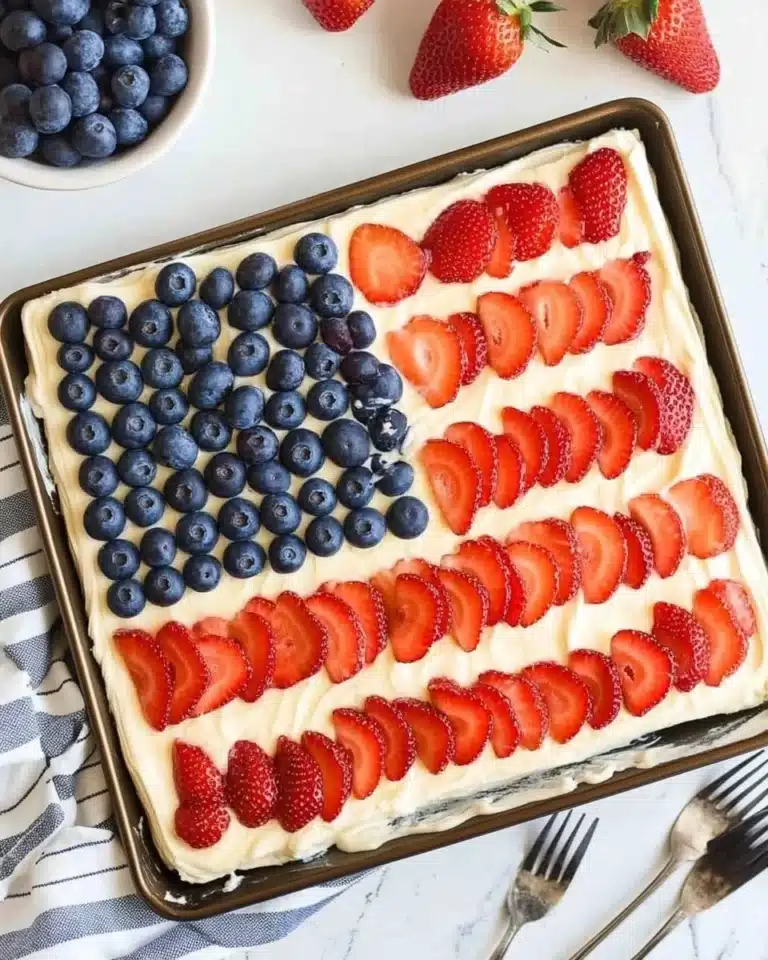 Flag Cake Recipe