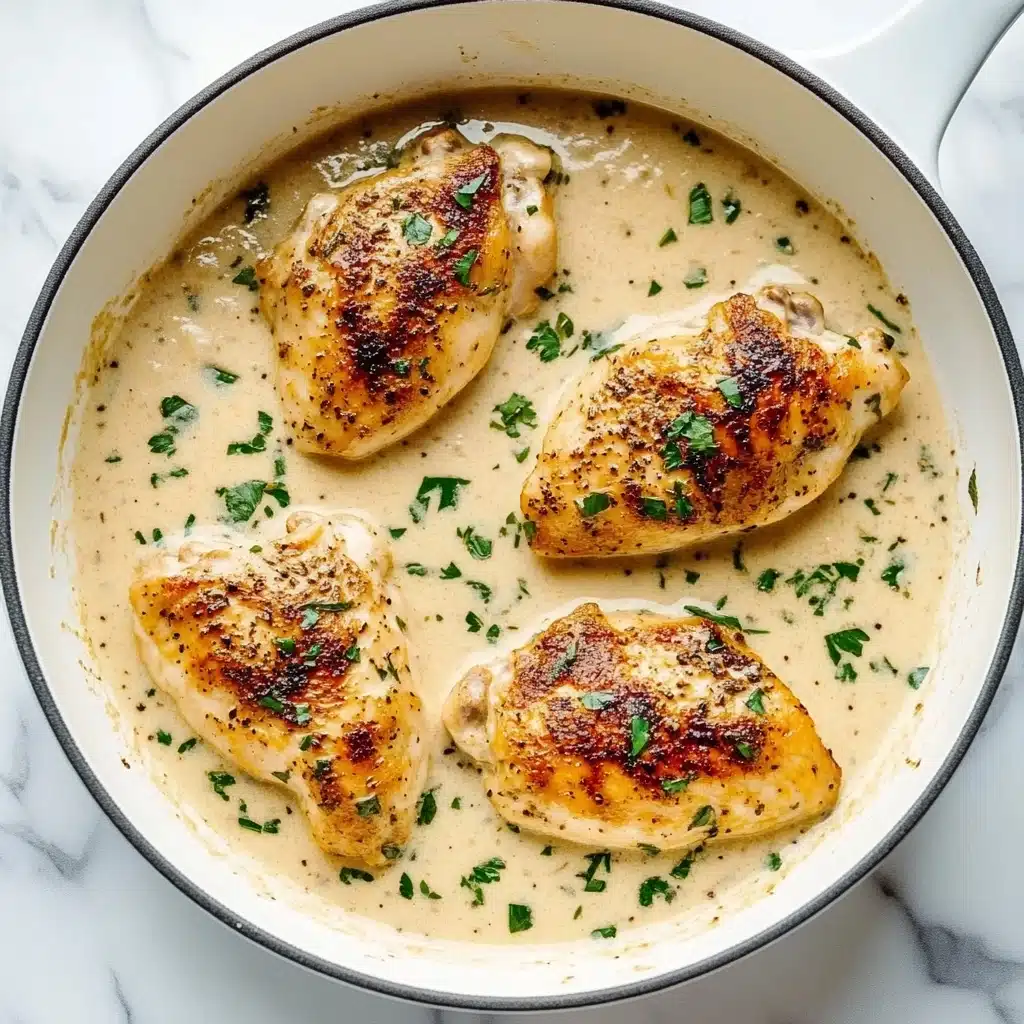 Creamy Garlic Parmesan Chicken Recipe - Recipe Image