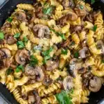 Garlic Mushroom Pasta Recipe