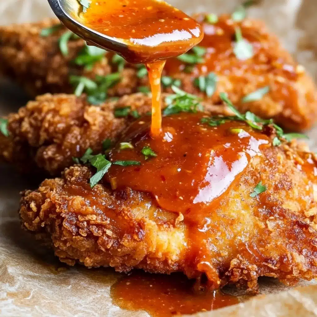 Hot Honey Air Fryer Chicken Tenders Recipe - Recipe Image