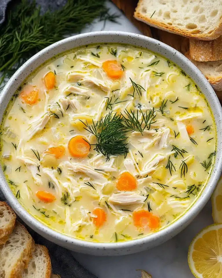 Greek Lemon Chicken Soup Recipe