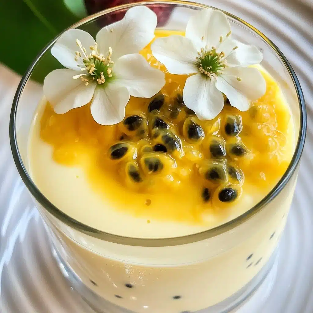 Passion Fruit Mousse Recipe - Recipe Image