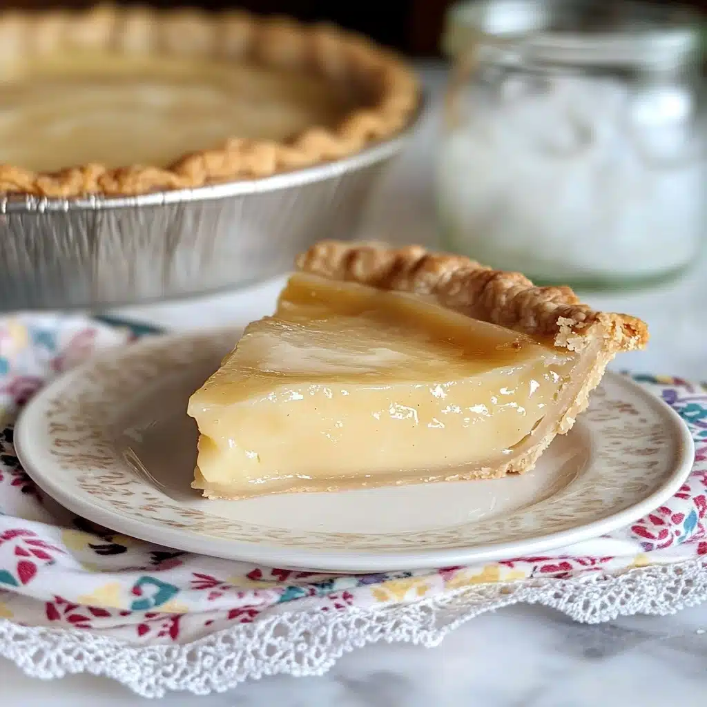 Water Pie Recipe - Recipe Image