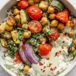 Roasted Chickpea & Veggie Bowl Recipe