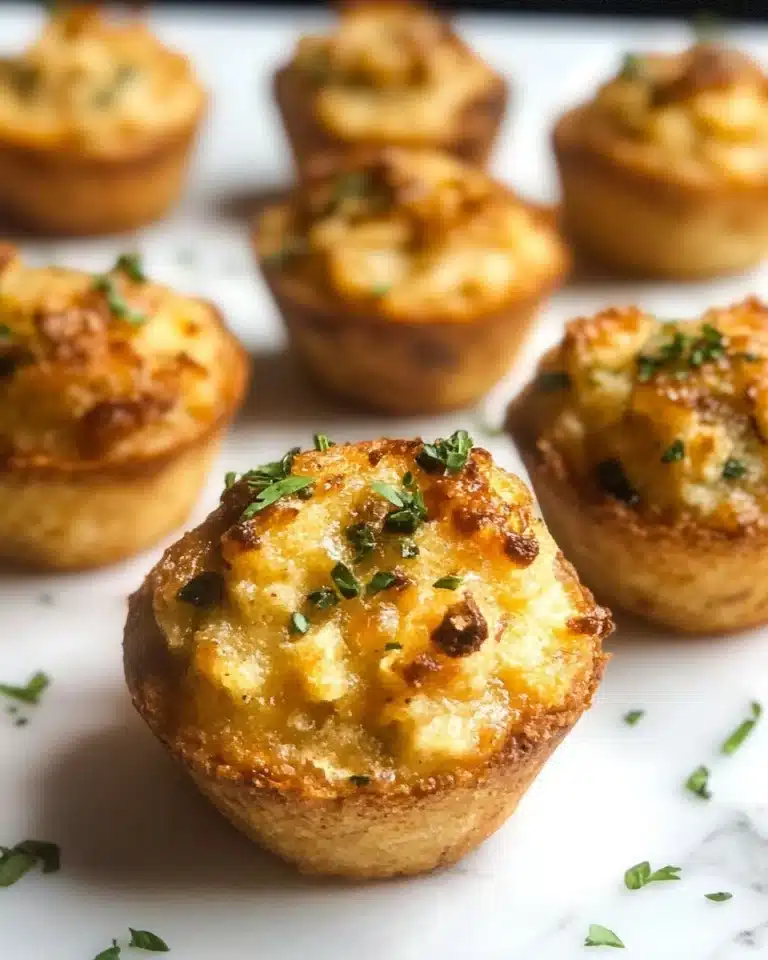 Crabby Mini Cornbread Muffins Recipe