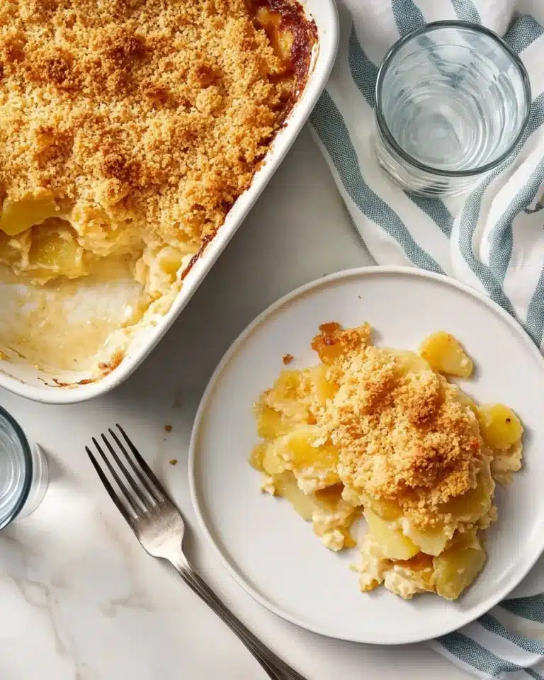 Pineapple Casserole Recipe