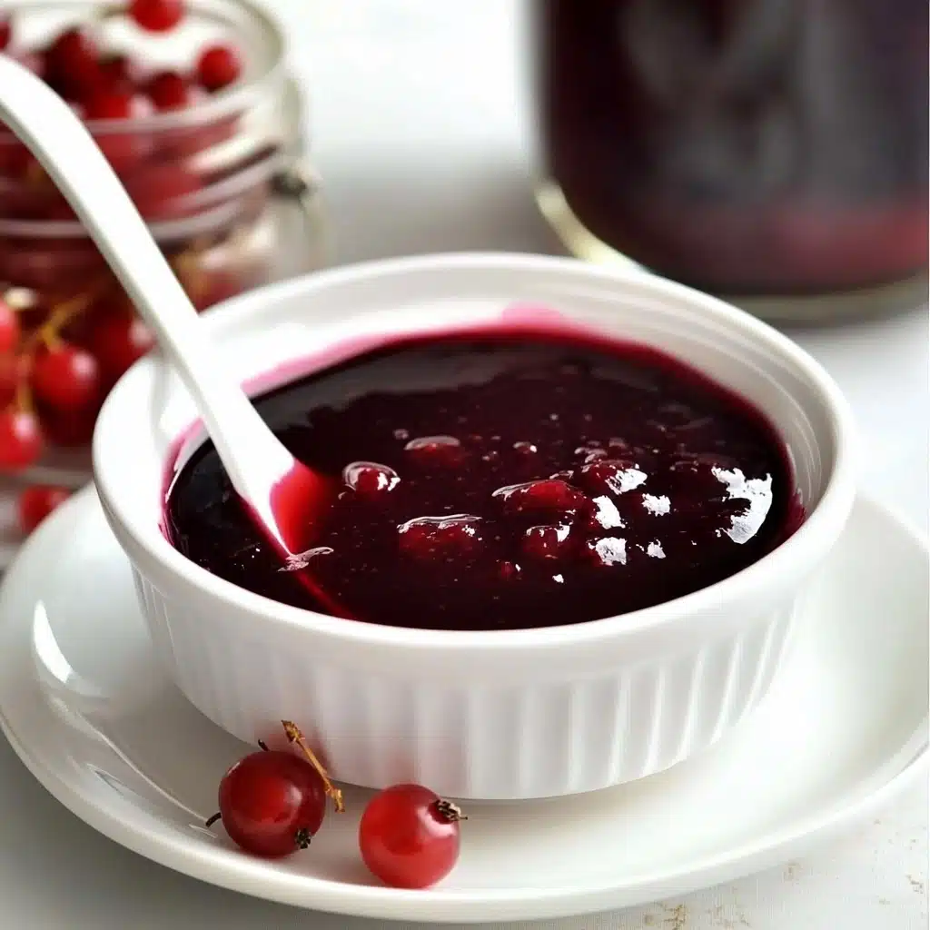 Easy Redcurrant Sauce Recipe - Recipe Image