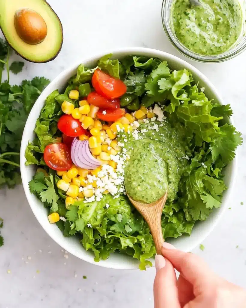 Creamy Lime Avocado Dressing Recipe