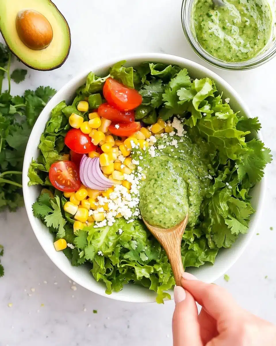 Creamy Lime Avocado Dressing Recipe