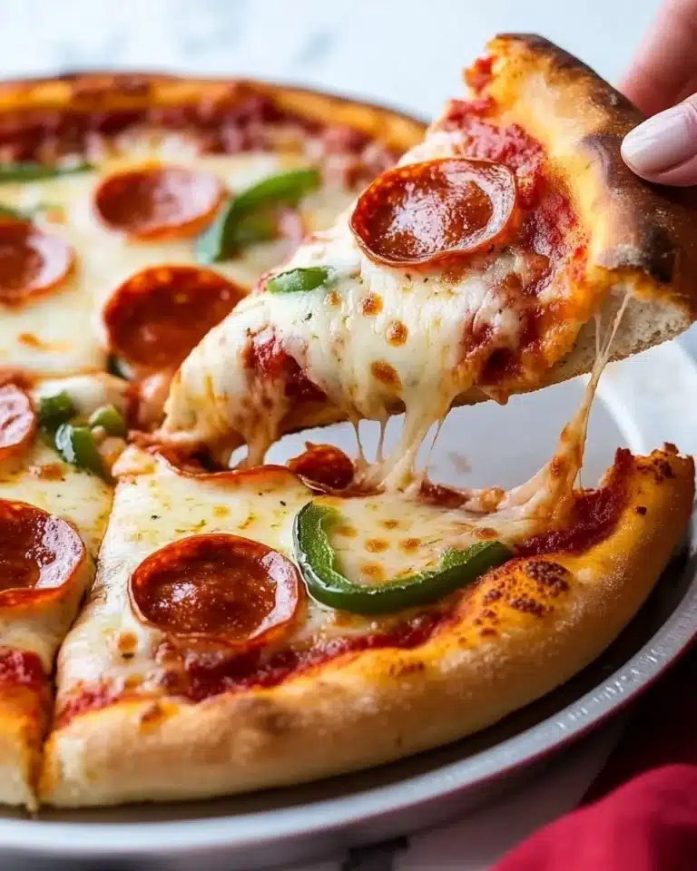 Easy Homemade Pizza Dough Recipe