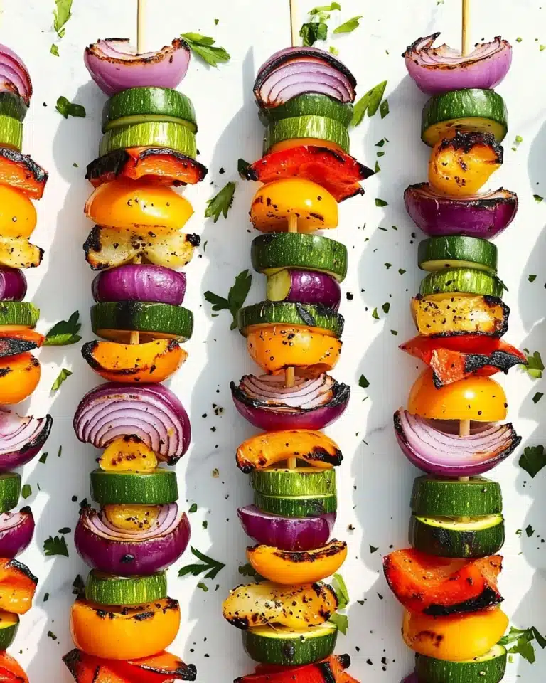 Grilled Veggie Skewers Recipe